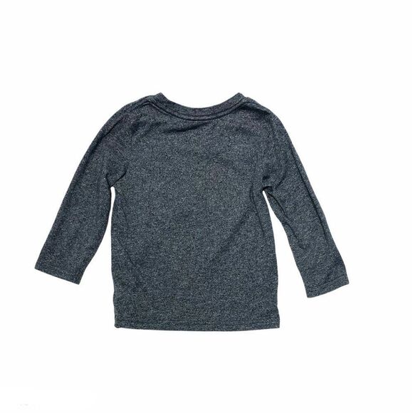 CAT & Jack I Am Invincible Grey Long Sleeve Shirt - Picture 3 of 3